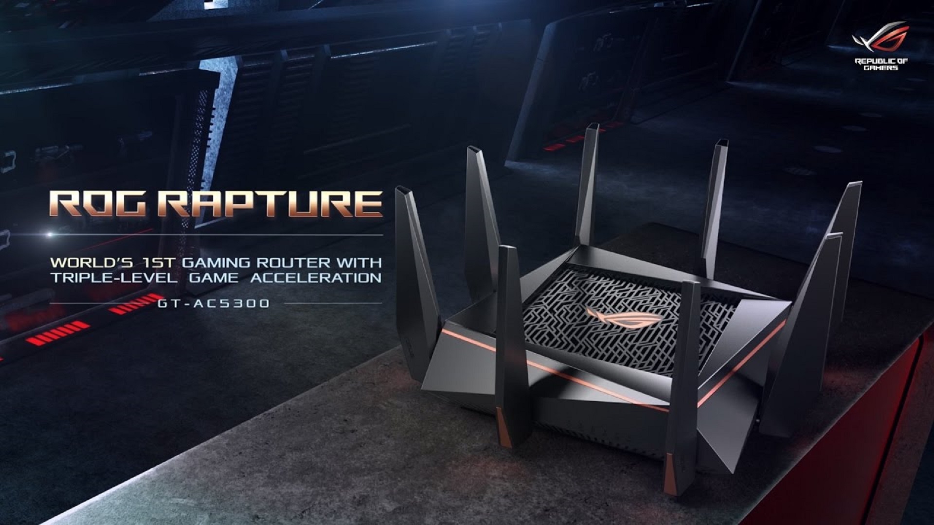 ROG Rapture GT-AC5300 - Gaming, Streaming Không Lo Nghẽn Mạng