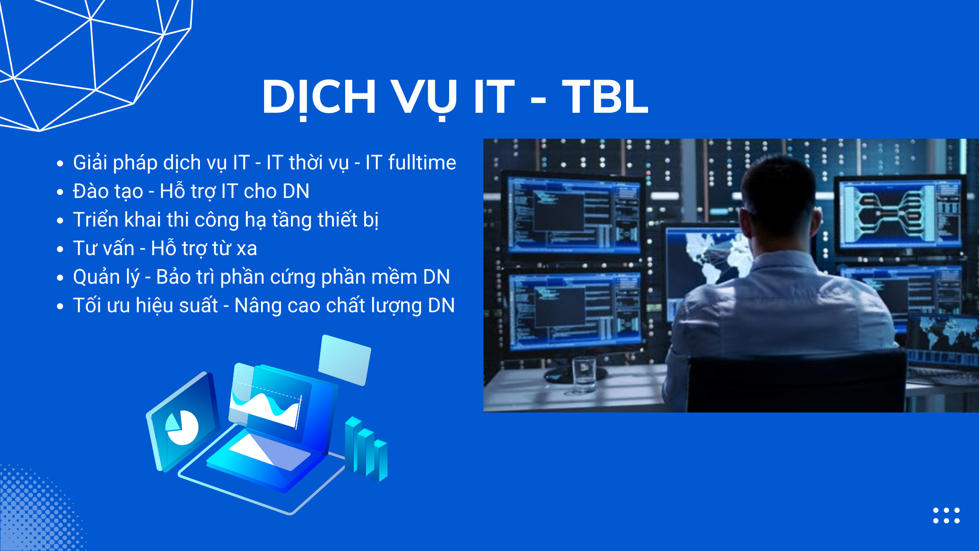 Dịch vụ IT tiêu chuẩn dành cho Doanh nghiệp