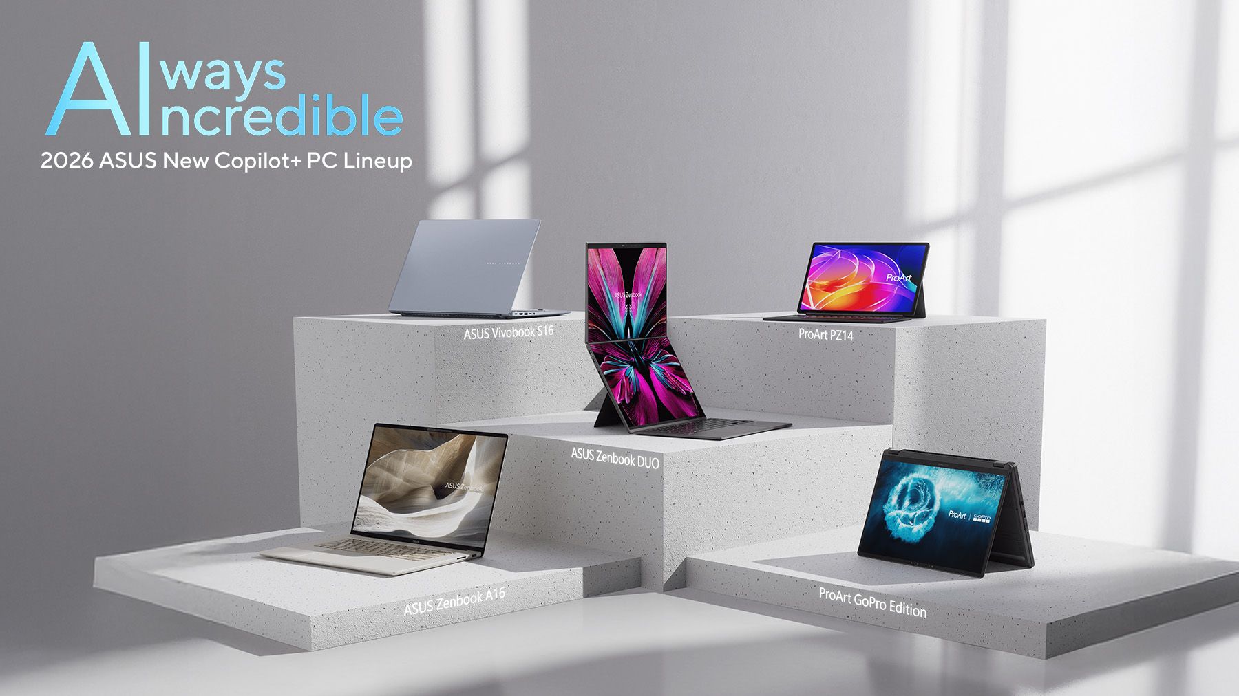ASUS bùng nổ tại CES 2026 với hệ sinh thái AI tái định hình tiêu chuẩn thiết bị doanh nghiệp