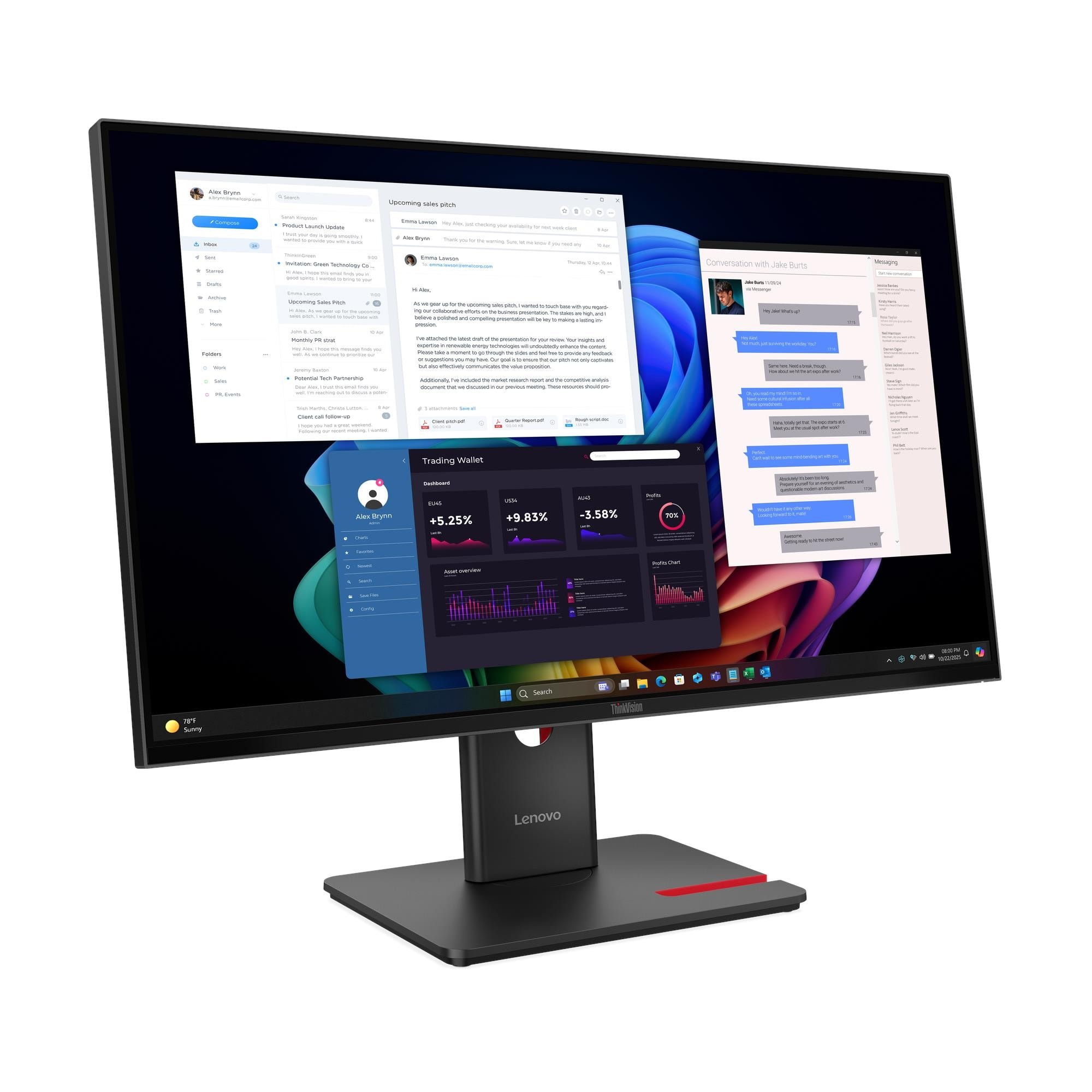 Lenovo ThinkVision T27ud-40 - 64AFGAR2VN