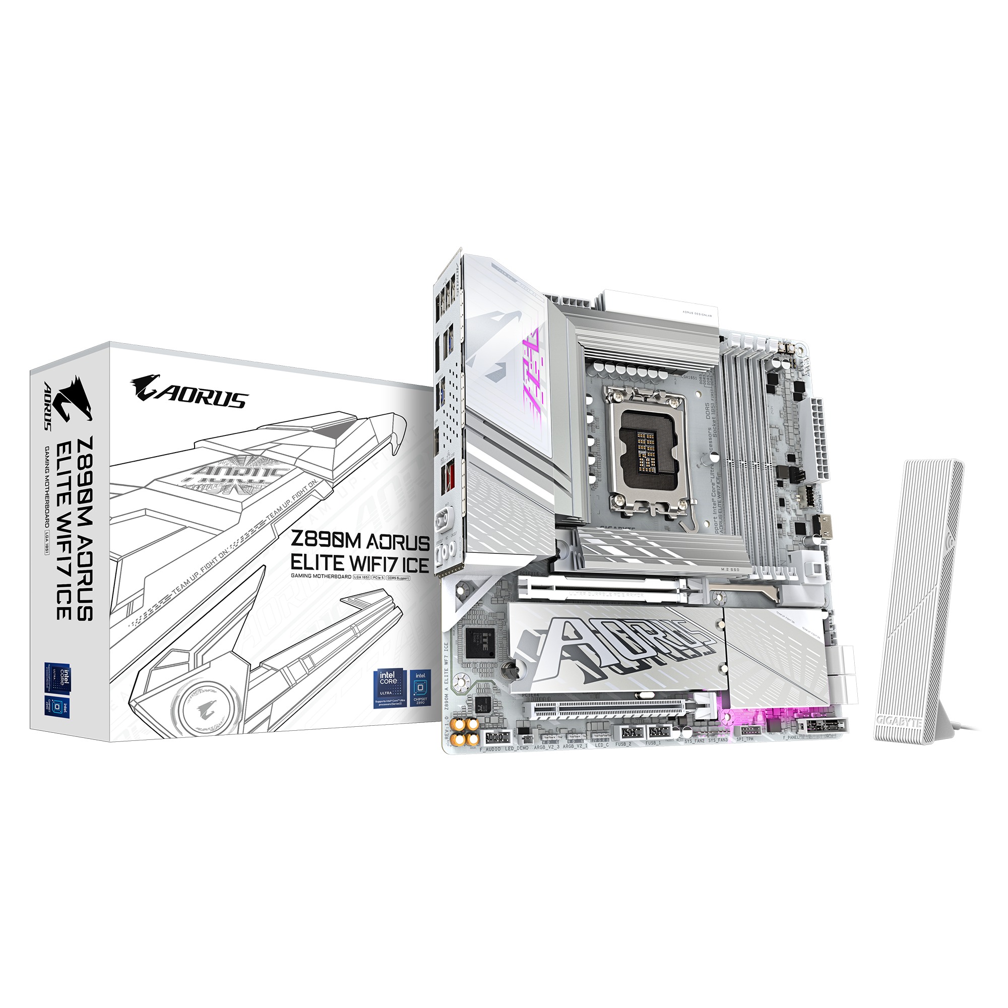 Mainboard Gigabyte Z890M AORUS ELITE WIFI7 ICE