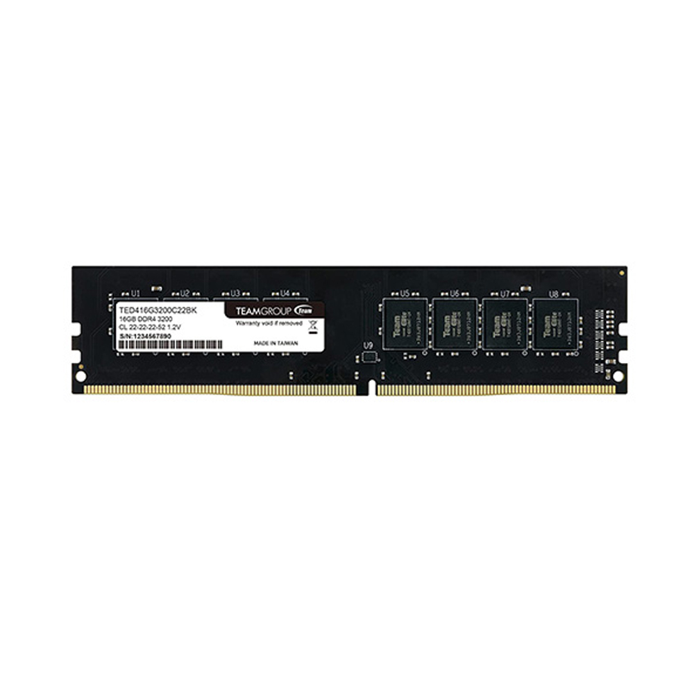 RAM Desktop TeamGroup Elite 16GB DDR4 3200MHz (TED416G3200C2201)