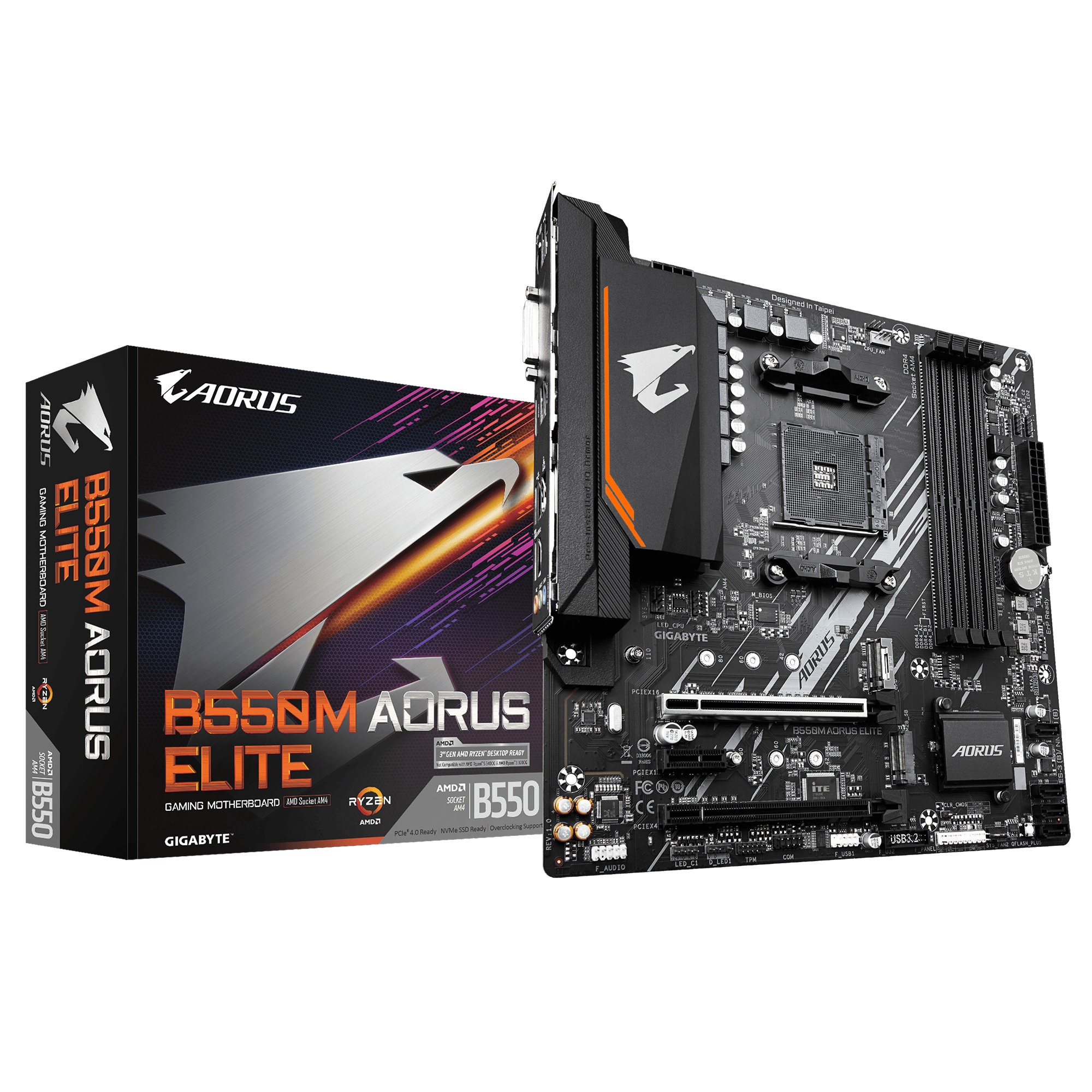 Mainboard Gigabyte B550M AORUS ELITE (B550M AORUS ELITE)