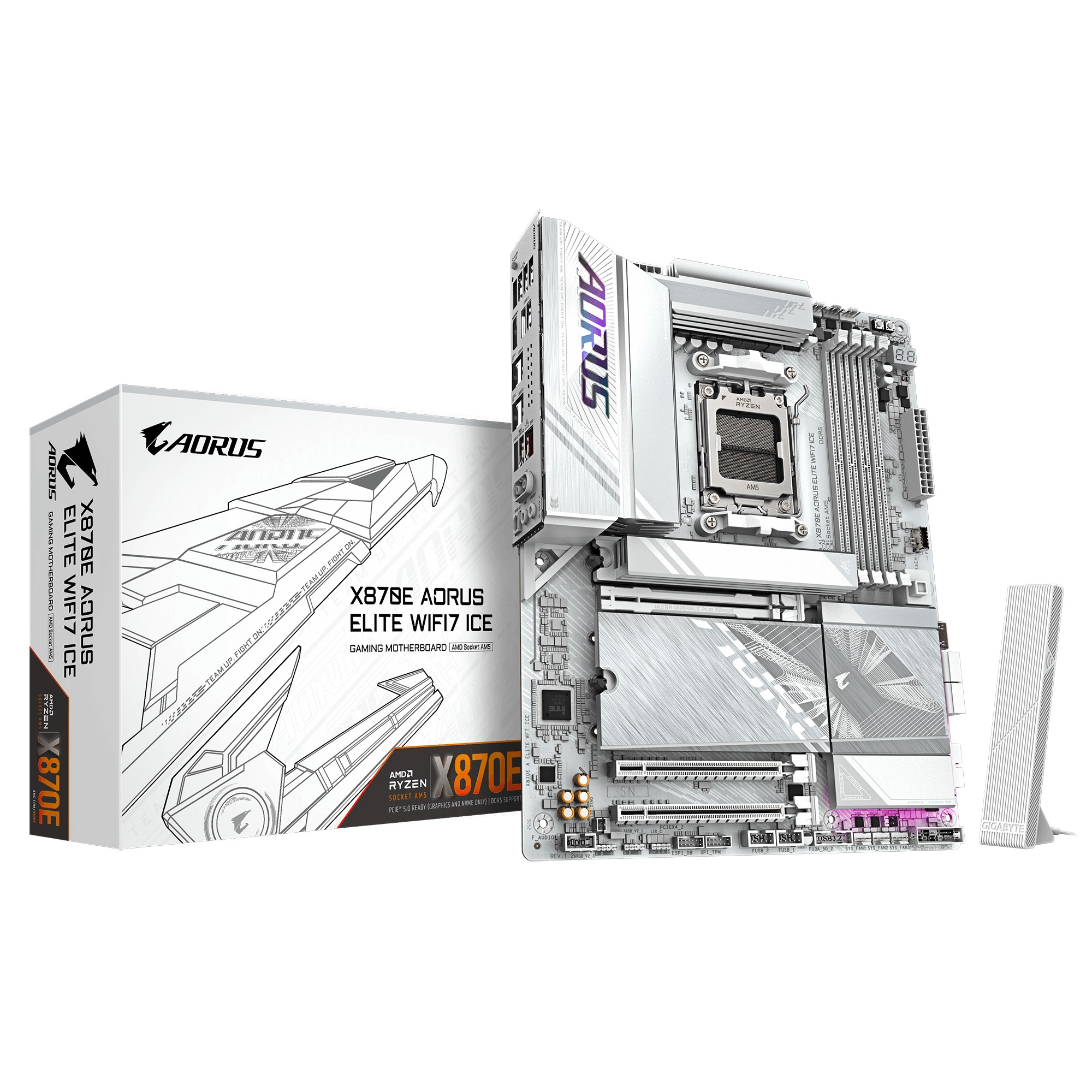 Mainboard Gigabyte X870E AORUS ELITE WIFI7 ICE (X870E AORUS ELITE WIFI7 ICE)